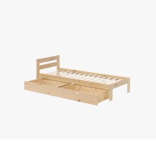 Cama 80cm Madera Maciza Lufe