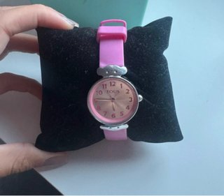 Reloj Tous Rosa y Plateado