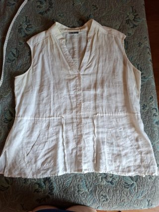 Blusa sin mangas Tallas Grandes