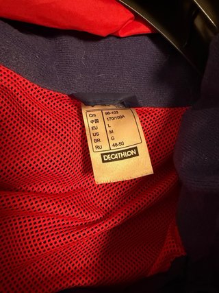 Chaqueta impermeable mujer