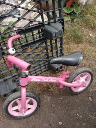 Bicicleta infantil niña rosa