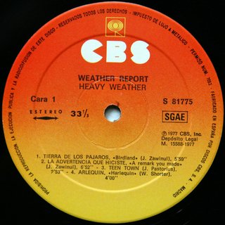 WEATHER REPORT Heavy Weather