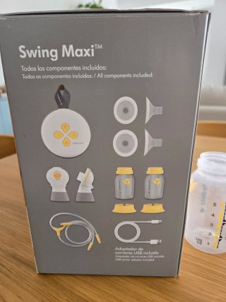 Sacaleches Medela Swing Maxi Doble Eléctrico