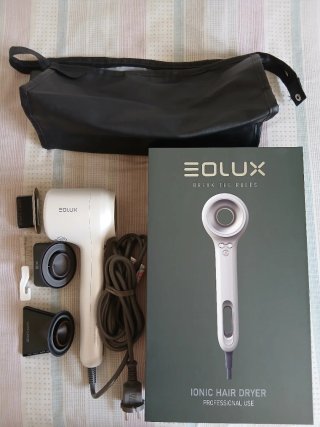 Secador Iónico Profesional EOLUX Blanco x04