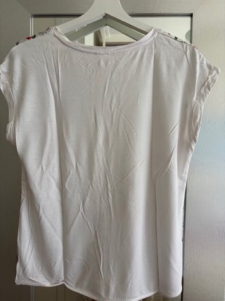 Camiseta Cortefiel Estampada Flores