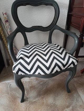 Tresillo estilo isabelino para restaurar