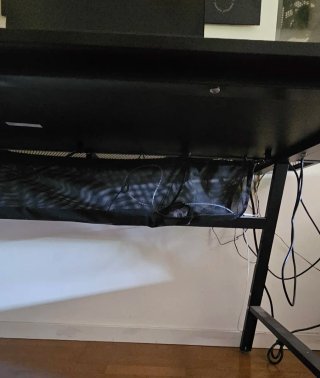 Escritorio Ikea Utespelare Negro