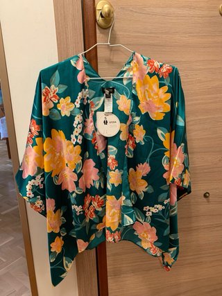 Kimono Sfera Nuevo Talla Única Estampado Floral