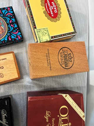 6 Scatole Vuote di Sigari