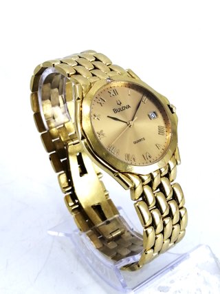 Reloj Bulova Oro 18k Millenium 2000 34mm 61.4gr