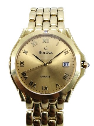 Reloj Bulova Oro 18k Millenium 2000 34mm 61.4gr