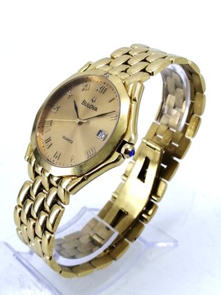 Reloj Bulova Oro 18k Millenium 2000 34mm 61.4gr