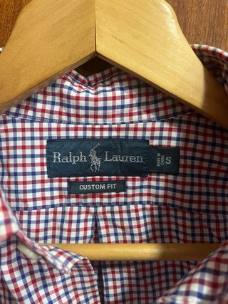 Camisa Ralph Lauren cuadros Talla S