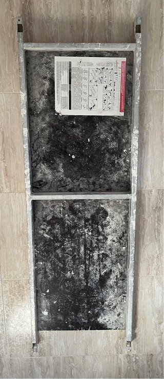 Plataforma Andamio Aluminio y MaderaAntideslizante
