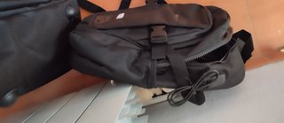 Maleta y Mochila Catai Negras Impermeables