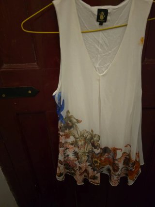 Blusa Desigual Talla L Estampada