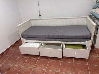 Sofá Cama Nido Blanco Ikea mod Hemnes