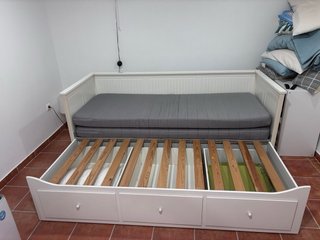 Sofá Cama Nido Blanco Ikea mod Hemnes