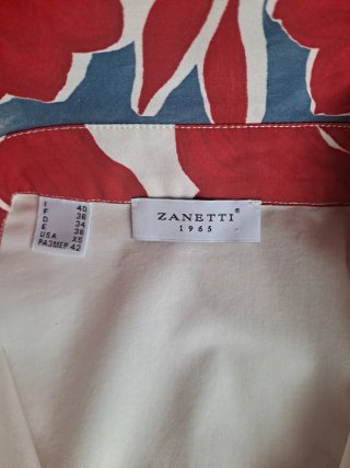 Vestido Zanetti Flores. Talla 38