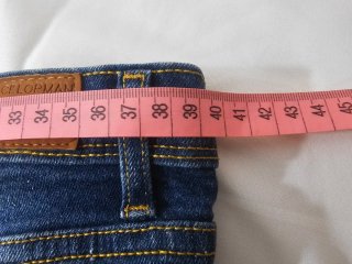 Pantalón Vaquero Celopman Slim Cropped Talla 40
