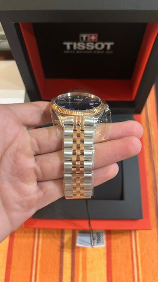 Reloj Tissot Ballade 40mm Hombre Azul/Dorado