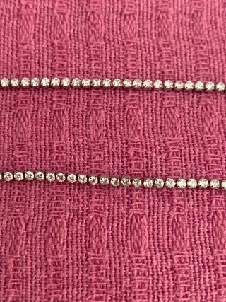 Set collana e bracciale cuori rosa