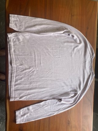 Suéter fino marca Springfield color Lila Talla XL