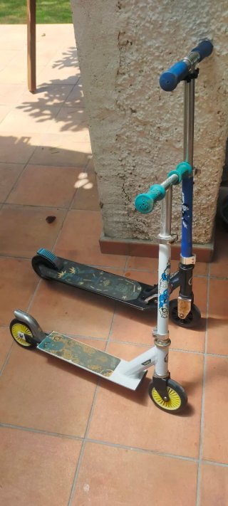 Patinete Oxelo con ruedas grandes