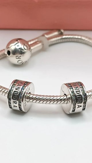 Clips Pandora Plata de Ley