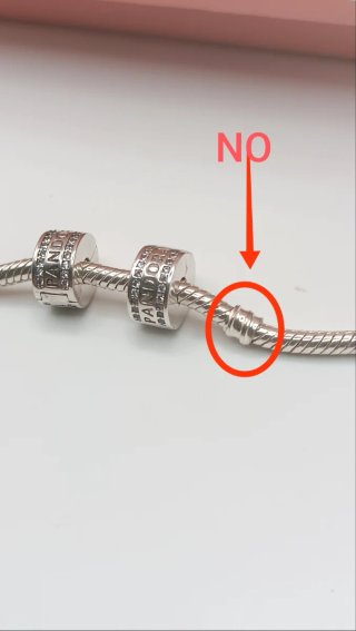 Clips Pandora Plata de Ley