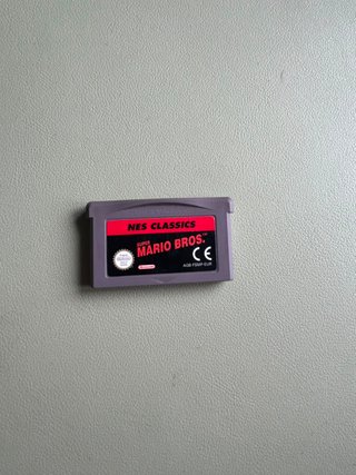 Juego GBA Super Mario Bros NES Classics