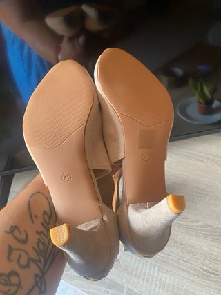 Zapatos de vestir beige