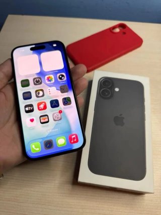 Iphone 16 Plus 128GB Negro IMPOLUTO!!