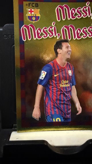 Cromo Messi Nº 208 - FC Barcelona 2011-2012
