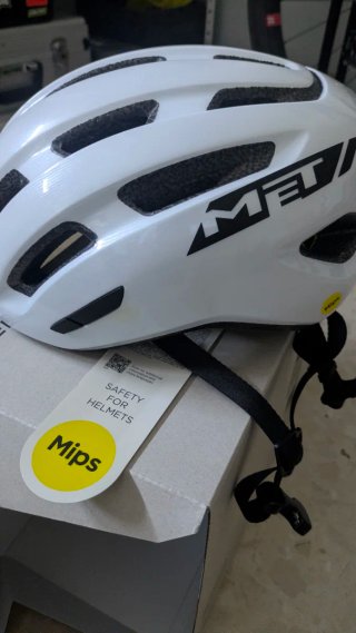 Casco MET MILES Mips Blanco