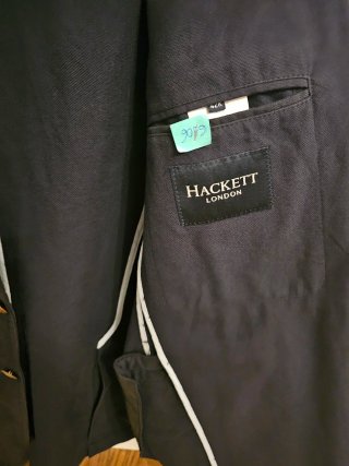 Hackett Chaqueta Azul Talla 42 (54)