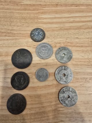 Lote monedas españolas variadas