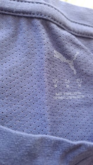 Camiseta Puma Deportiva Morada Ajustada