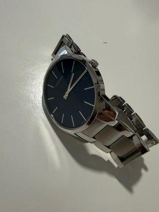 Reloj Calvin Klein Azul y Plateado
