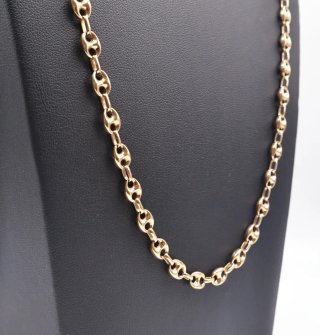 Cadena Calabrote Oro 18k 62cm