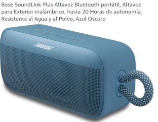 Altavoz Bose SoundLink Plus Azul Oscuro
