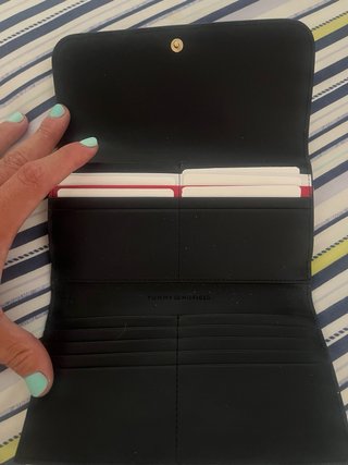 Cartera Tommy Hilfiger Mujer Negra Multicolor