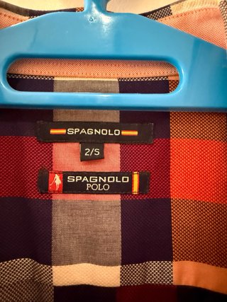 Camisa Spagnolo cuadros M