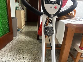 Bicicleta Estática Tron Blanca
