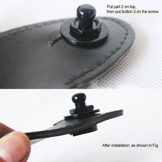 2 enganches Seguridad Correa Guitarra Bajo Ukelele