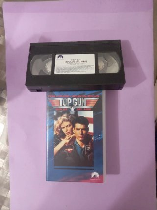 Película Top Gun VHS (Idolos del Aire)