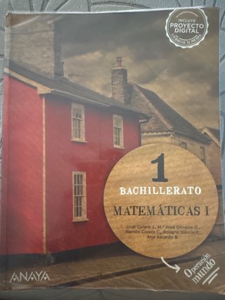 Matemáticas I 1 Bachillerato