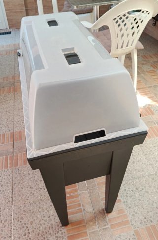 Invernaderos de plástico para plantas .