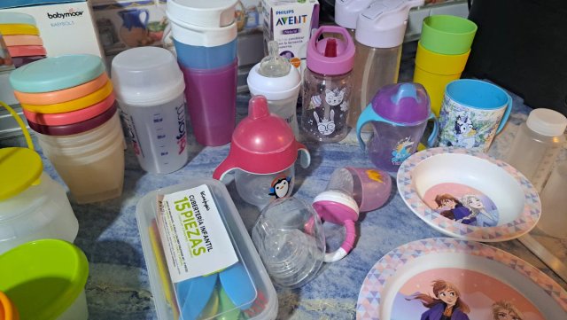 Vajilla infantil Frozen y más