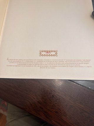 Carpeta Sellos Lady España 10 Aniversario